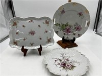 Vintage porcelain plates