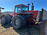 1981 Massey Ferguson 4840 4wd Tractor w/12ft Leon