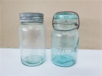 Crown & leotric jars with lids
