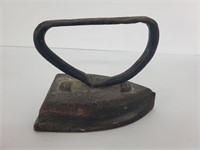 Antique cast iron sad iron/ door stop