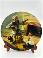 1989 Knowles NORMAN ROCKWELL THE BANJO PLAYER