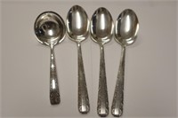 (4) TOWLE CANDLELIGHT STERLING SILVER SPOONS