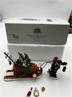 Flawed dept 56 father Christmas’ journey