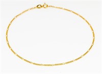 Jewelry 14kt Yellow Gold Chain Bracelet