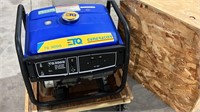 3000W Gas Generator on Rolling Stand with Wooden
