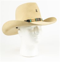 American Hat Co Cowboy Hat Sterling Silver Band