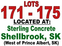 Lots 171 - 178=5 Located at Sterling Concrete