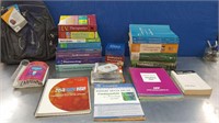 Nursing books and school supplies