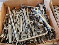 ASSORTED WRENCHES, SOME CRAFTSMAN