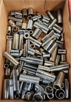 ASSORTED SOCKETS, SK AND CRAFTSMAN