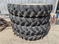 4 Titan 12.4 x 42 Sprayer Tires.   #C.  Important