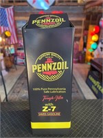 40 x 14” Metal Penzoil Trash Container