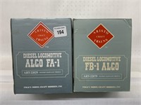 Aristocraft G Ga  FA-1, FB-1 Alco AB Diesels, OB's
