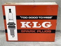 Original KLG SPARK PLUGS Workshop Cabinet - 470 x