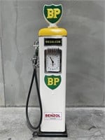 Restored Gilbarco Clock Face Petrol Pump In BP