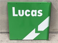 Original LUCAS Double Sided Post Mount Dealership