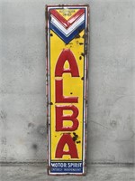 Superb Original ALBA Motor Spirit Embossed
