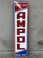 Reproduction AMPOL Motor Oils Motor Spirit Enamel