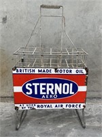 Original STERNOL AERO 8 Bottle Oil Rack With