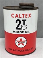 CALTEX 2T PLUS 1 Quart Tin