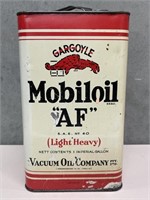 MOBILOIL “AF” Gargoyle 1 Gallon Tin