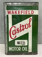 CASTROL WAKEFIELD Motor Oil 4 Gallon Tin
