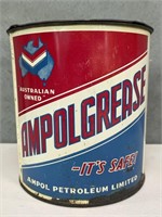 AMPOL Chevron 5lb Grease Tin