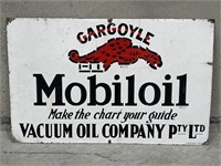 Original MOBILOIL GARGOYLE Make The Chart Your