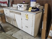 EARLY WHITE KITCHEN CABINET