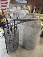 3 ROLLS OF USED FENCING