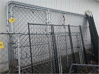 Sections of Chain link Dog Panels