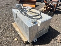 Truck Fuel Tank with Tool Box