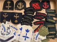 Vintage Royal Canadian Navy Patches & Flashes (b)