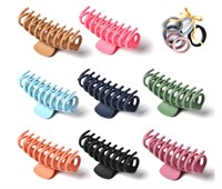 16 Color Big Hair Claw Clips Strong Hold