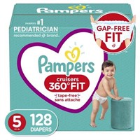 Pampers Cruisers 128ct Size 5 Diapers