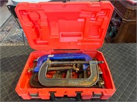Case of Heavy Duty C-Clamps
