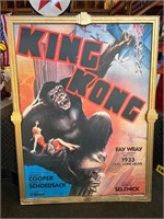 5.3ft x 4ft Framed Canvas King Kong Display