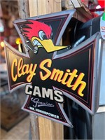 18 x 18” Clay Smith Cams Metal Sign