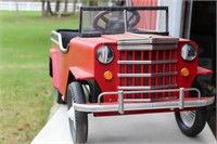 WILLY'S JEEPSTER HOMEMADE PEDAL CAR