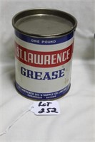 ST.LAWRENCE GREASE CAN