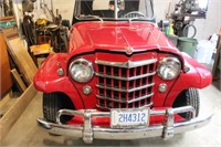 1950 JEEPSTER WILLY'S CONVERTIBLE 283 ENGINE