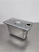 1/9 SIZE S/S STEAM TABLE PAN – 4” DEEP