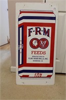 METAL "FRM" FEEDS SIGN