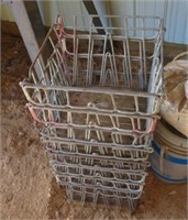 8 Metal Storage Baskets