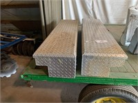 (2) Aluminum Side Tool Boxes