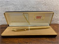 14K Gold Filled Cross Pen with Case