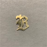 14K Gold Initial (small)