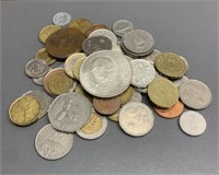 Lot-Many World Coins-Loose as Found