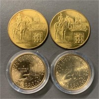 Lot-US and Canadian Dollar Coins
