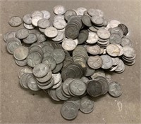 (229) 1950-1959 Canada 25 Cent Pieces-Loose